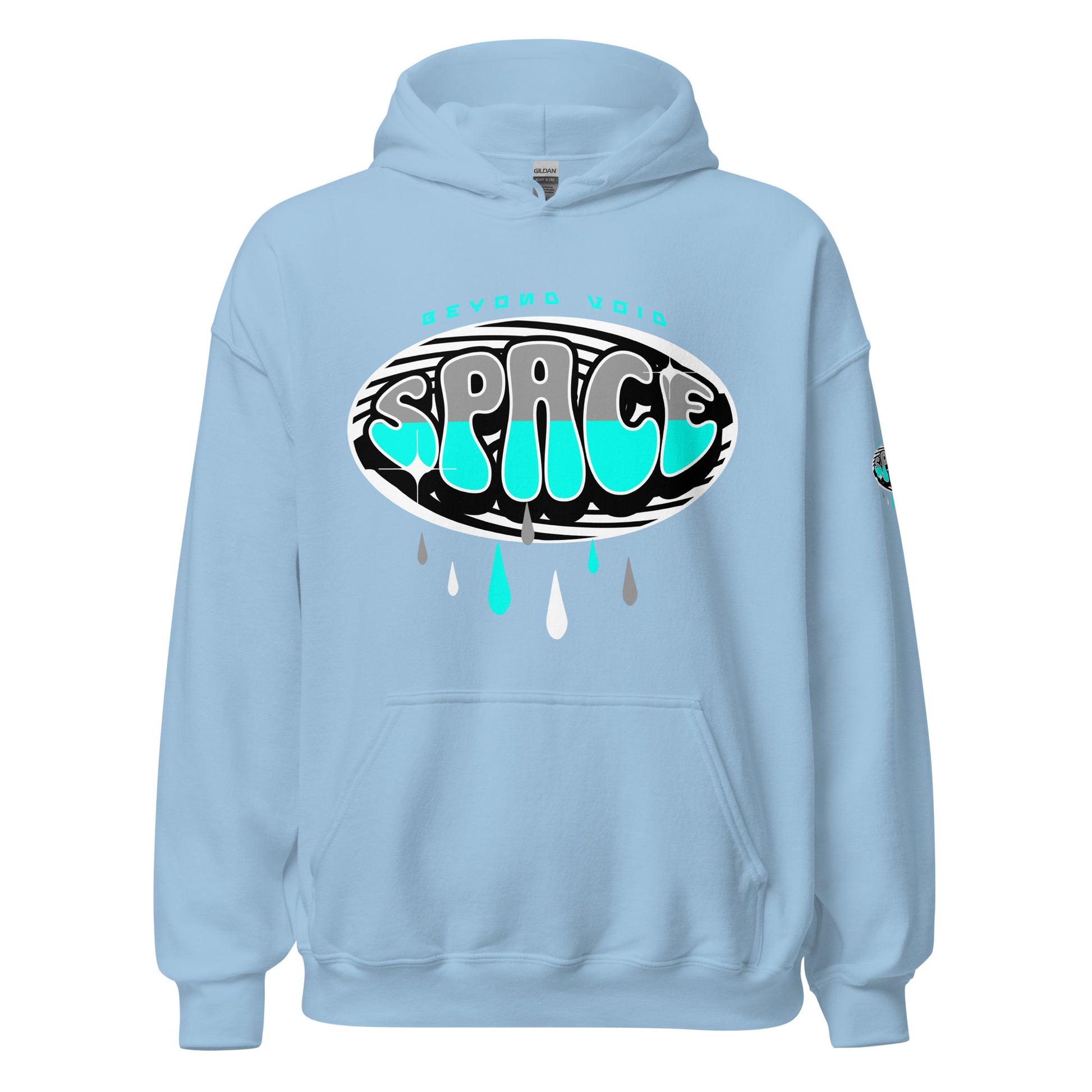 Beyond Void, Space Hoodie Light Blue